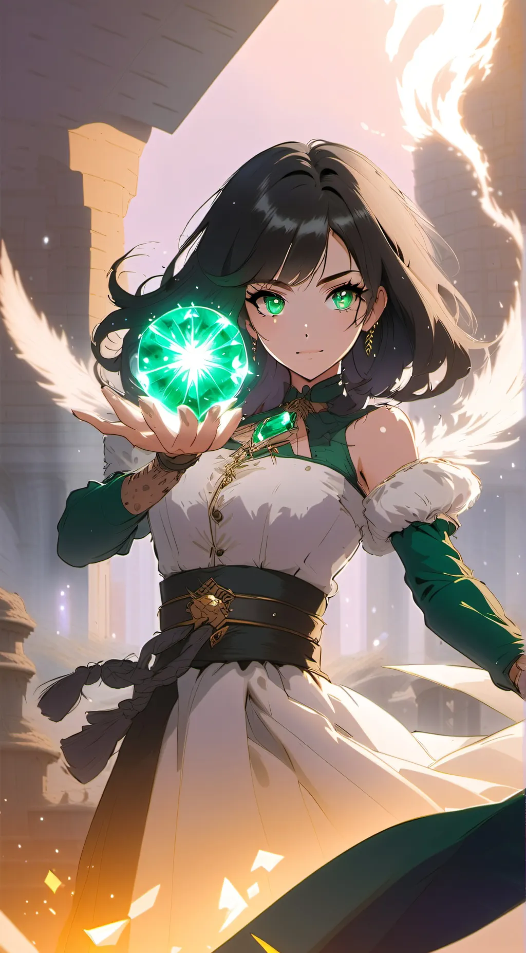 ai character: Tamira background