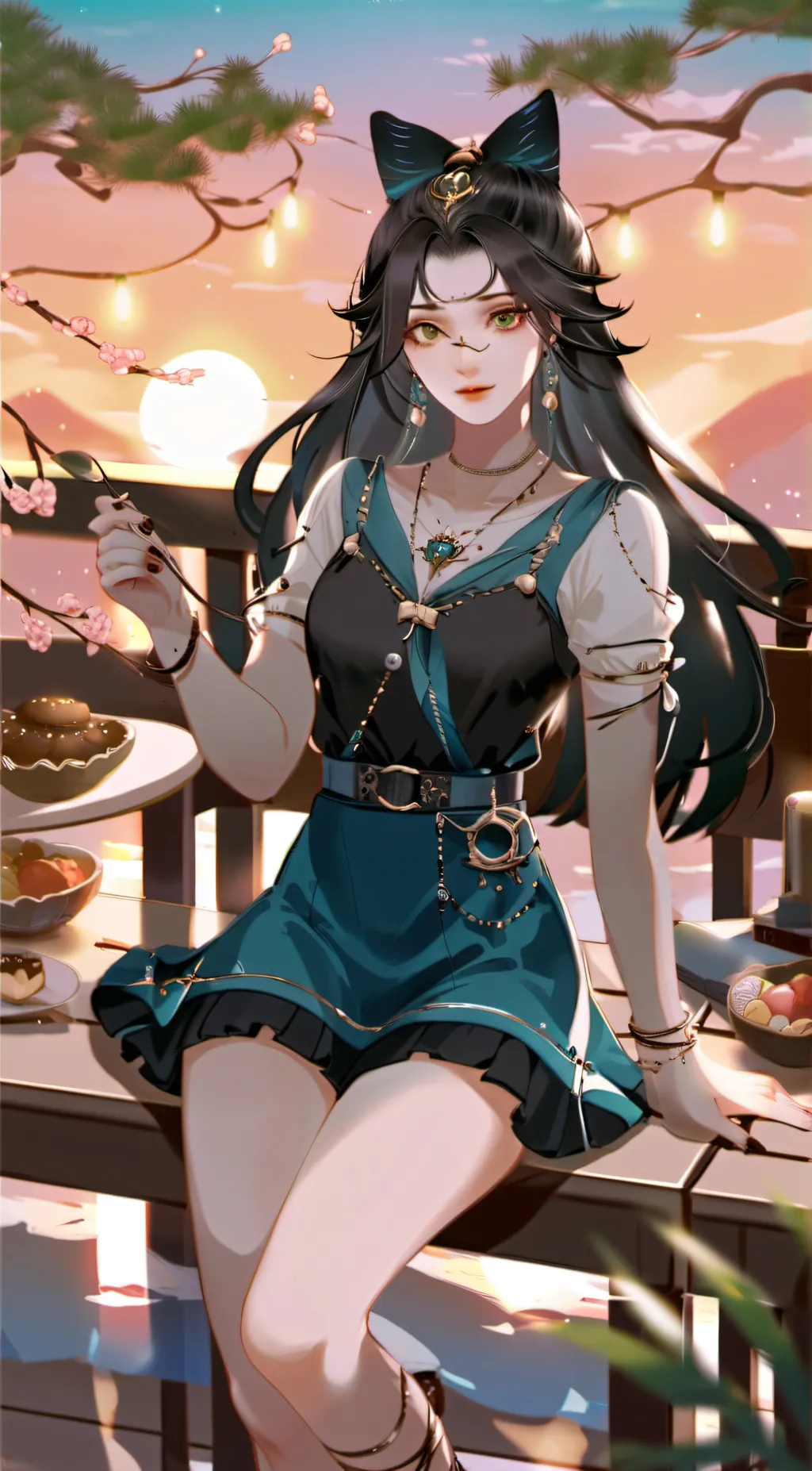 ai character: julia background