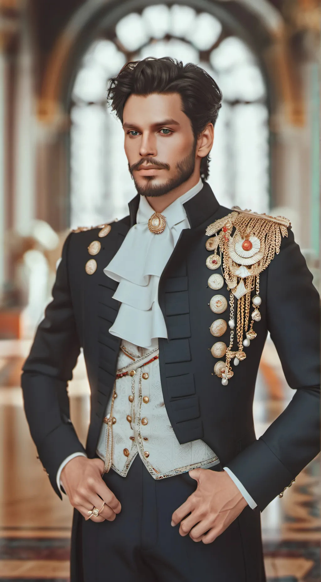 ai character: Prince Charming background