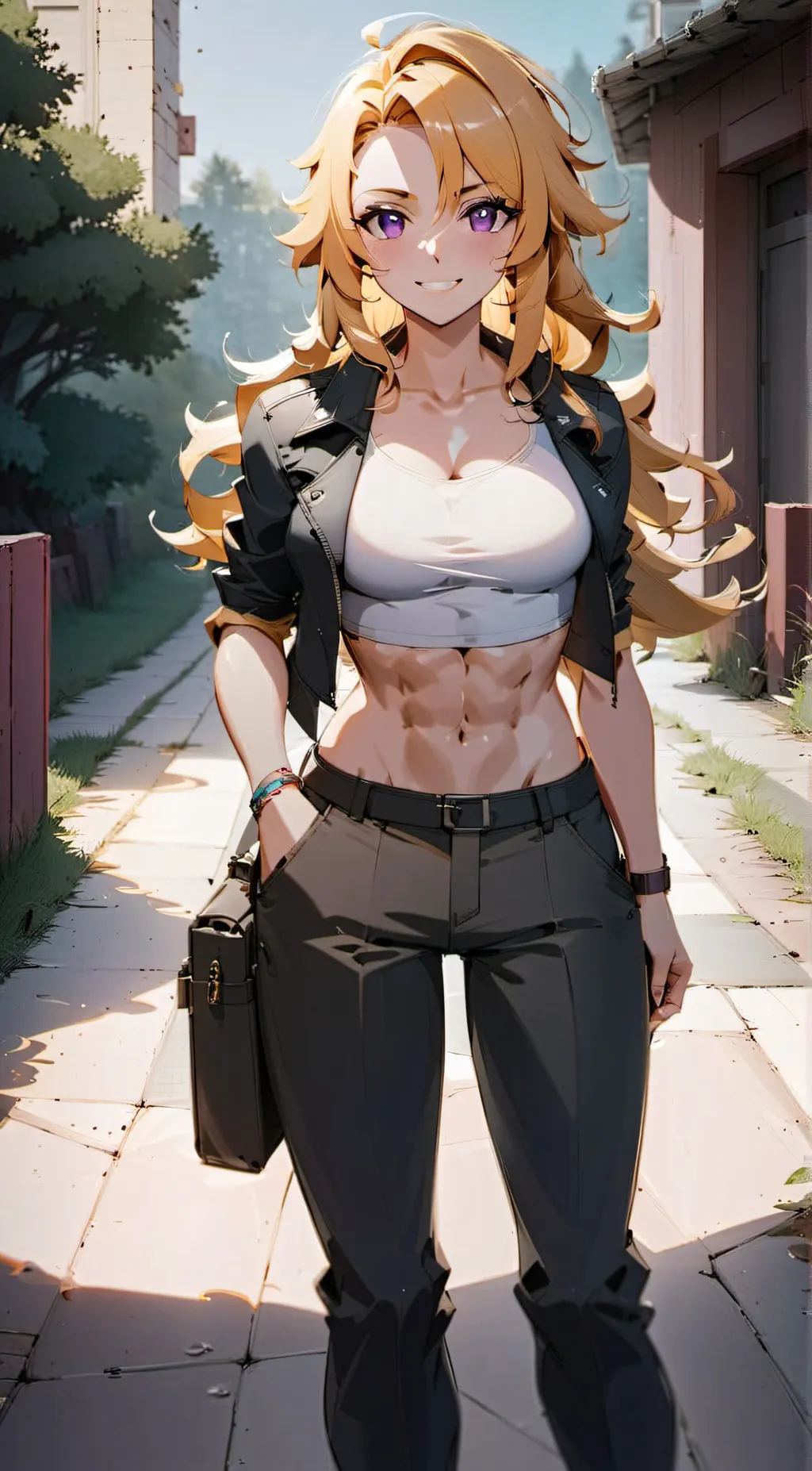 ai character: Yana Long background