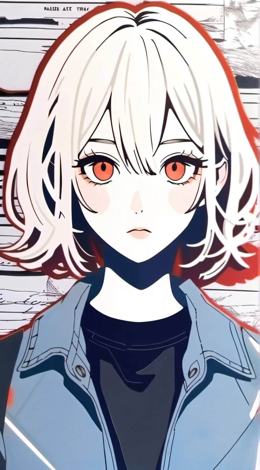 ai character: bakugou's sister  background