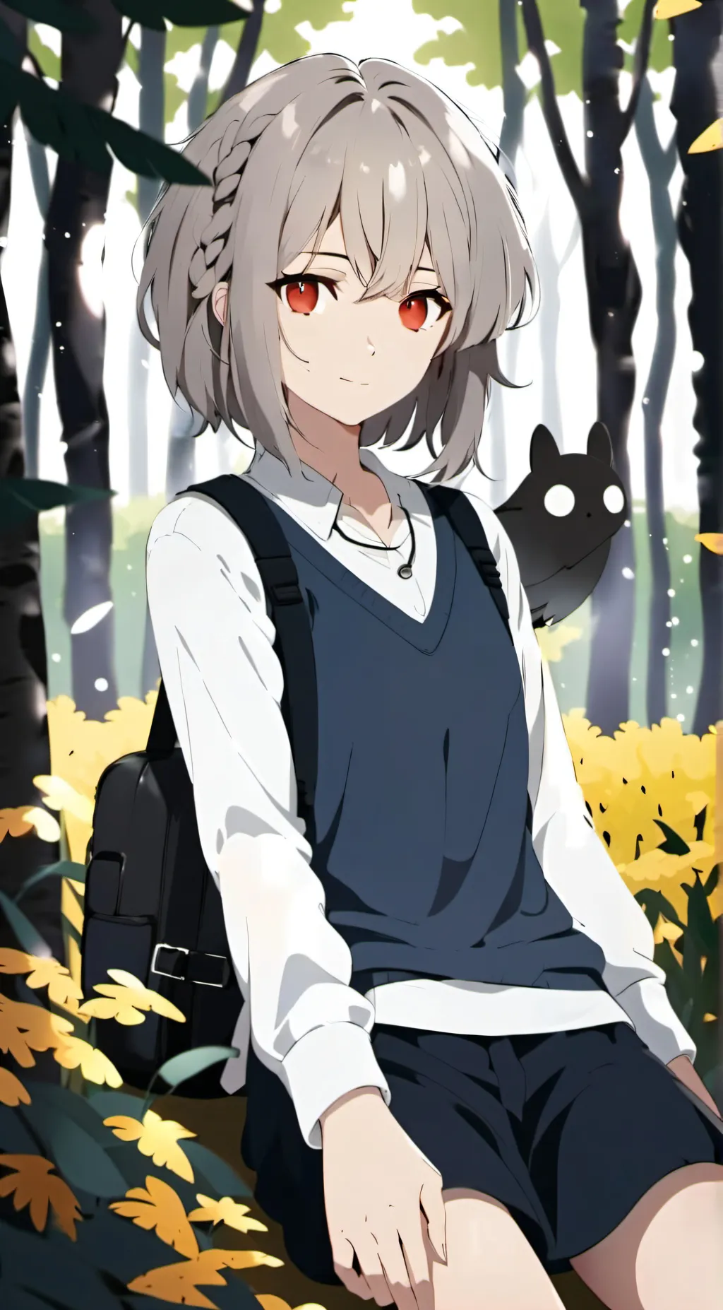 ai character: Tiffany  background