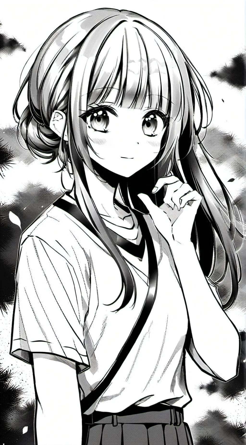 ai character: bloom background