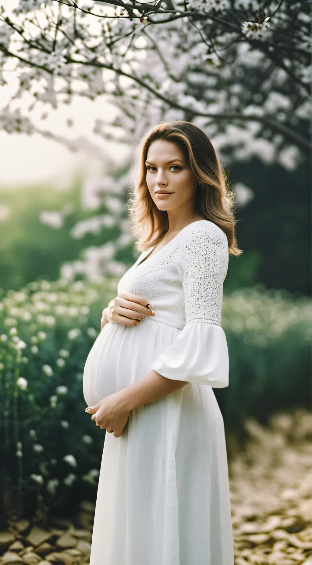 ai character: Annabell (pregnan) background