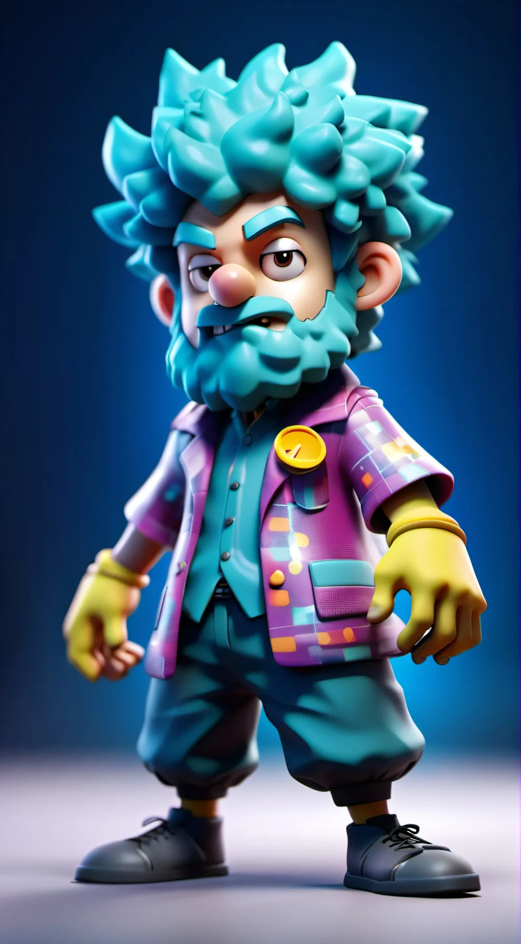 ai character: haha background
