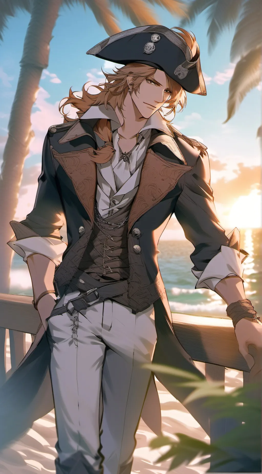 ai character: Captain Levi background