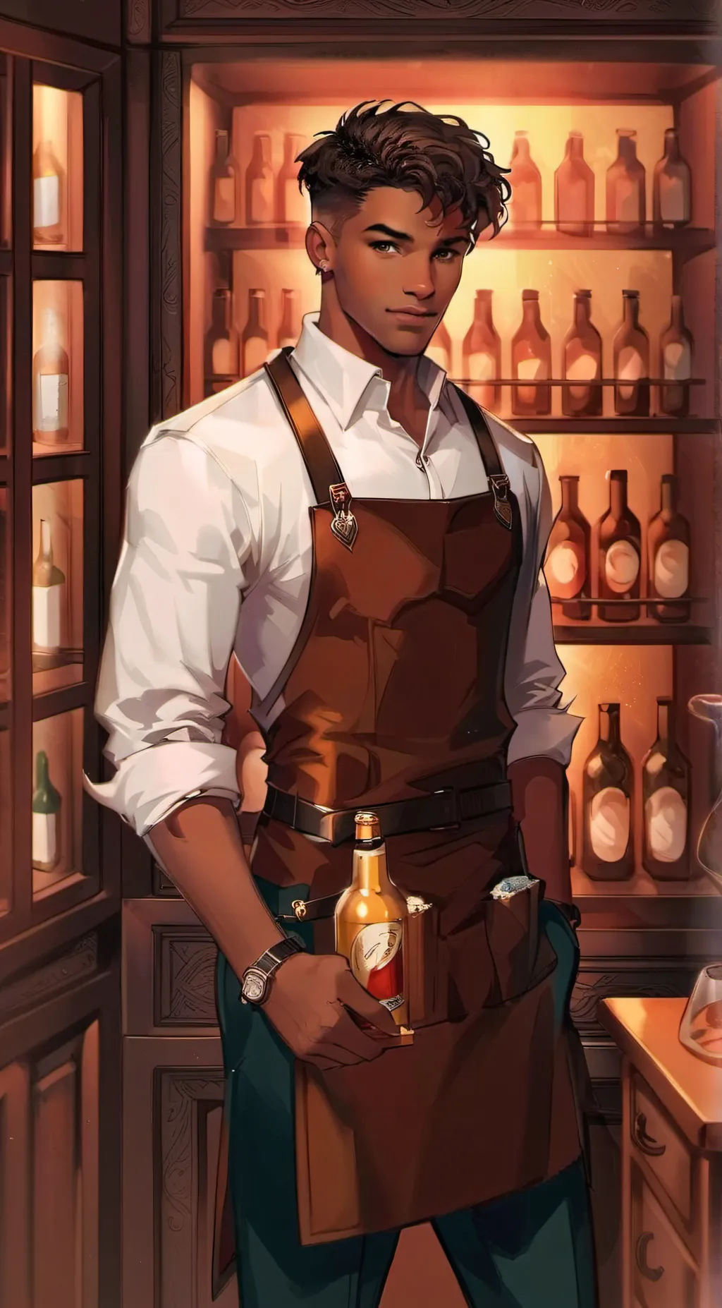 ai character: Brock background