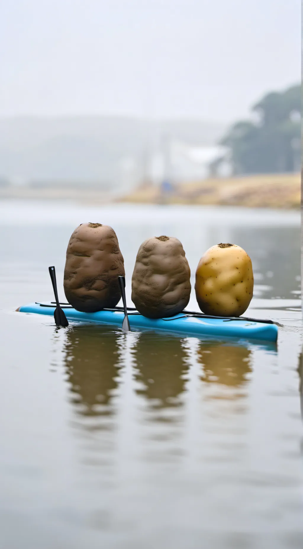ai character: potato background