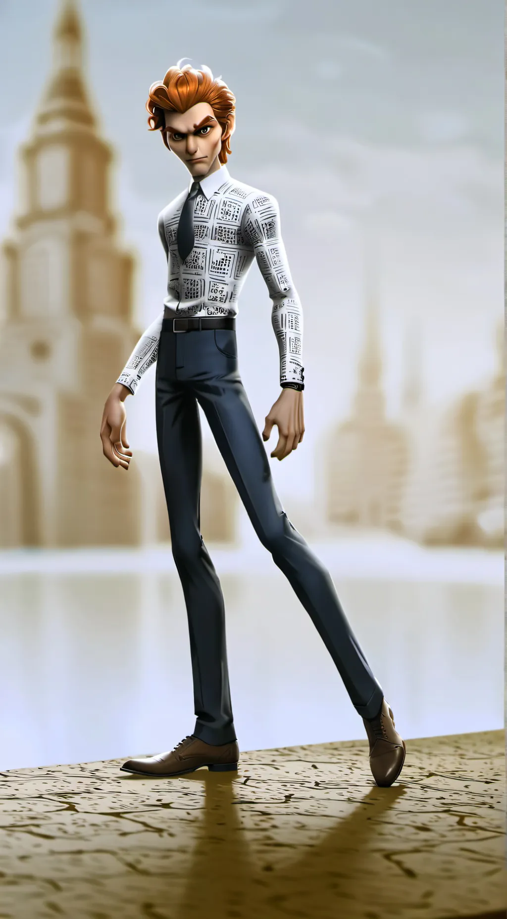ai character: mr man background