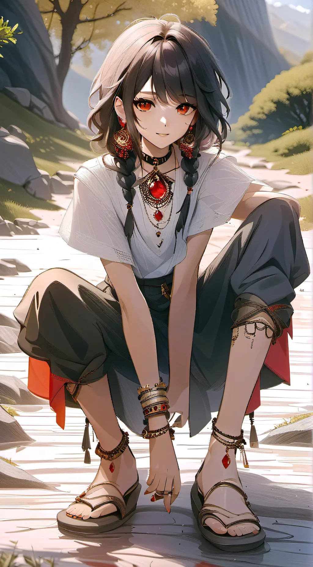 ai character: Roxy background