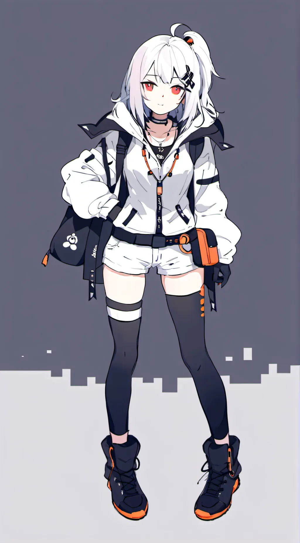 ai character: Emily. background
