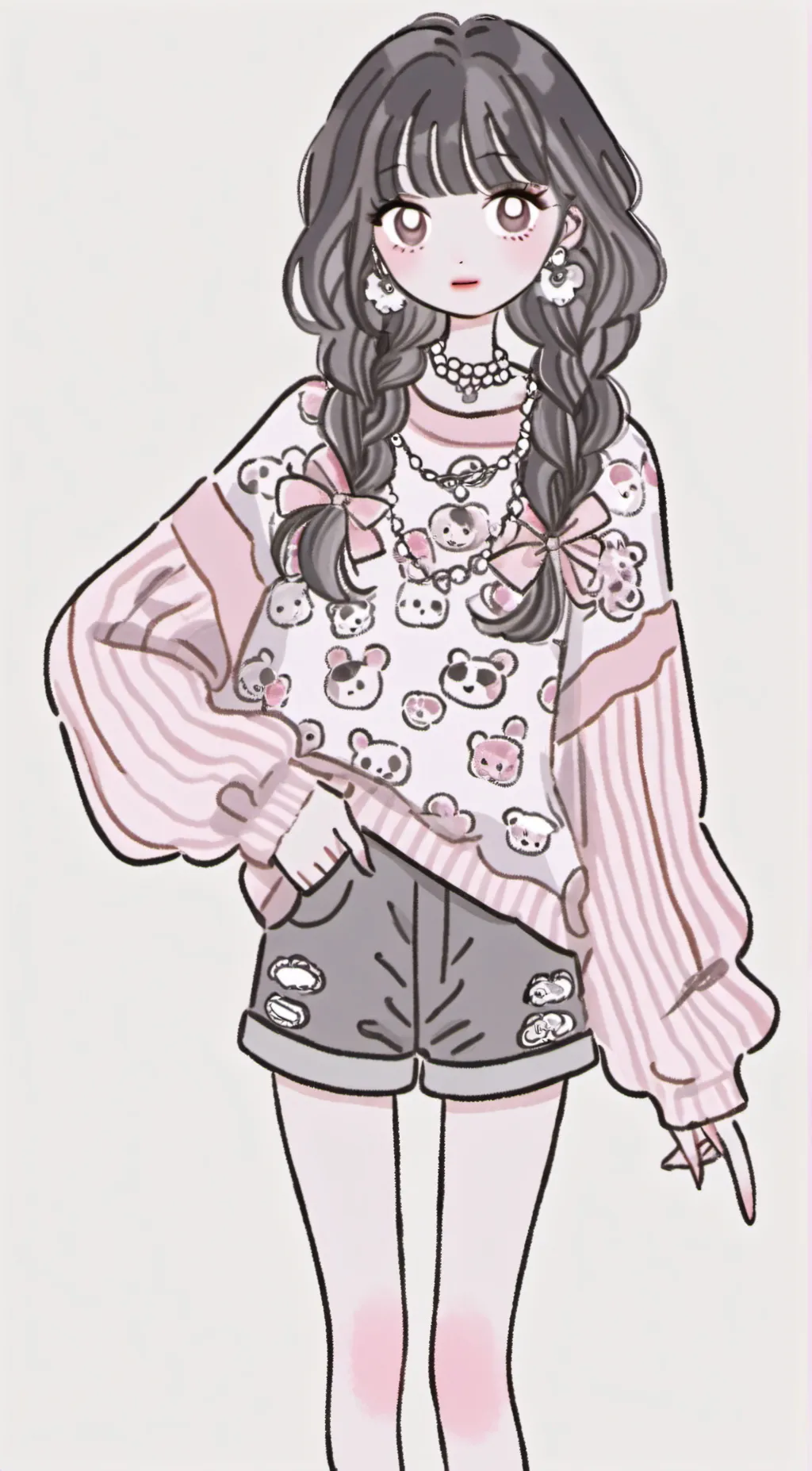 ai character: MID 📚new roommate📚 background