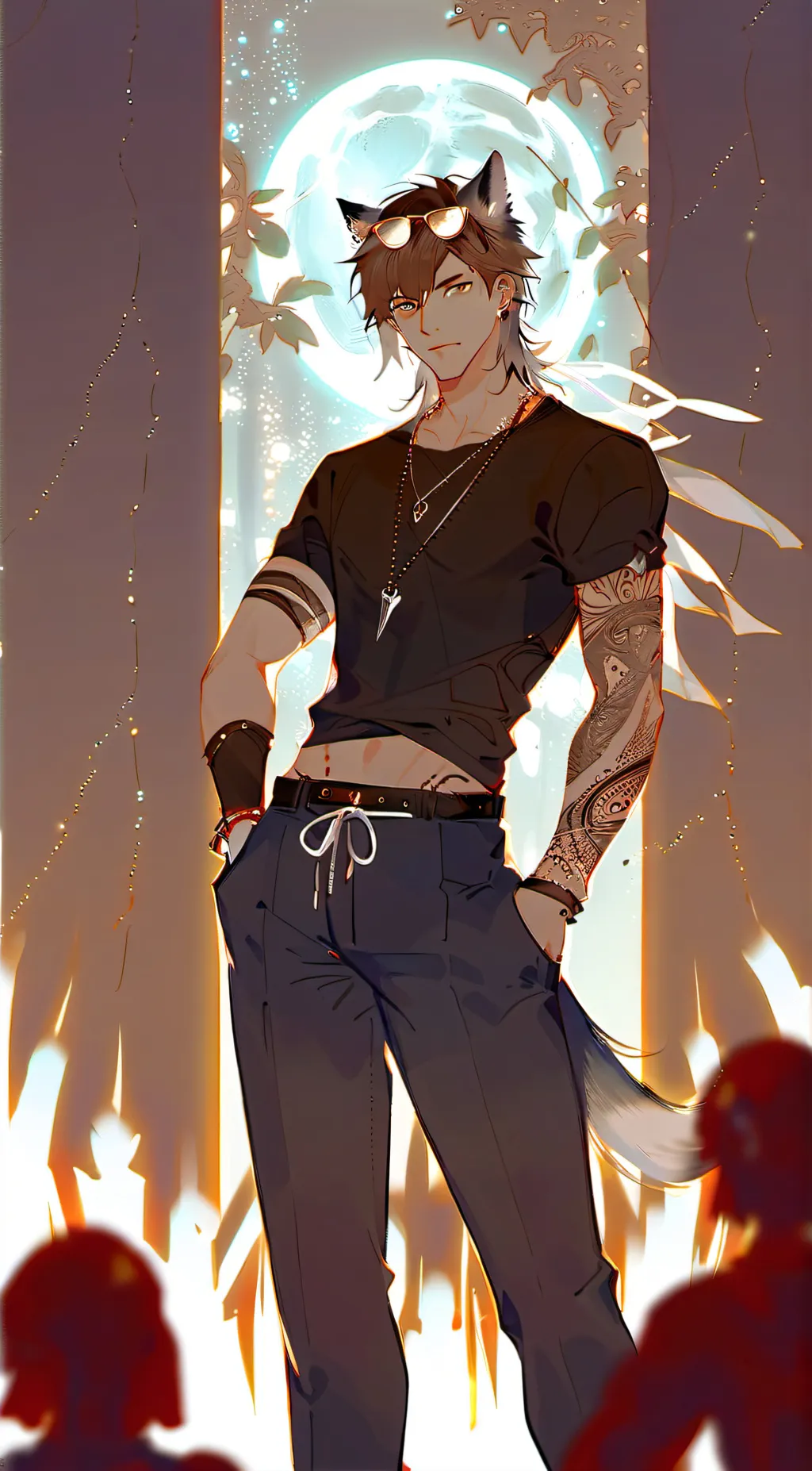 ai character: luke novisah background