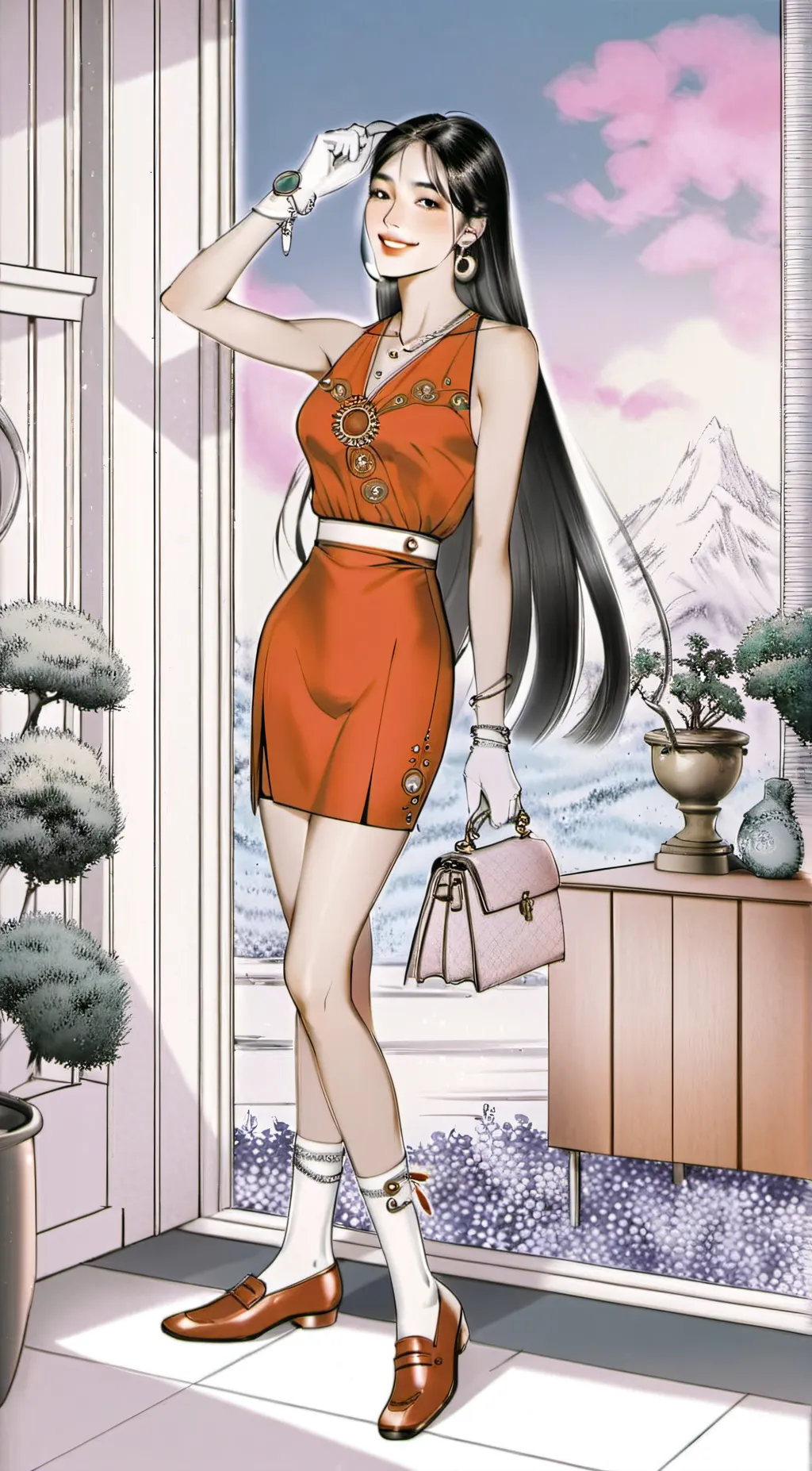ai character: aiah background
