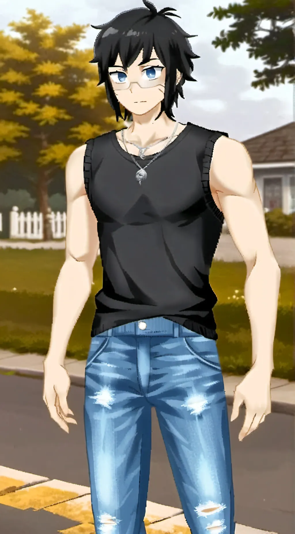 ai character: Dad background