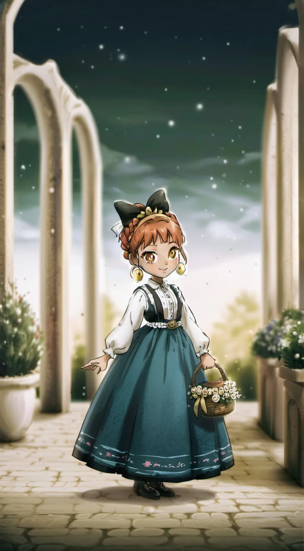 ai character: miele  background