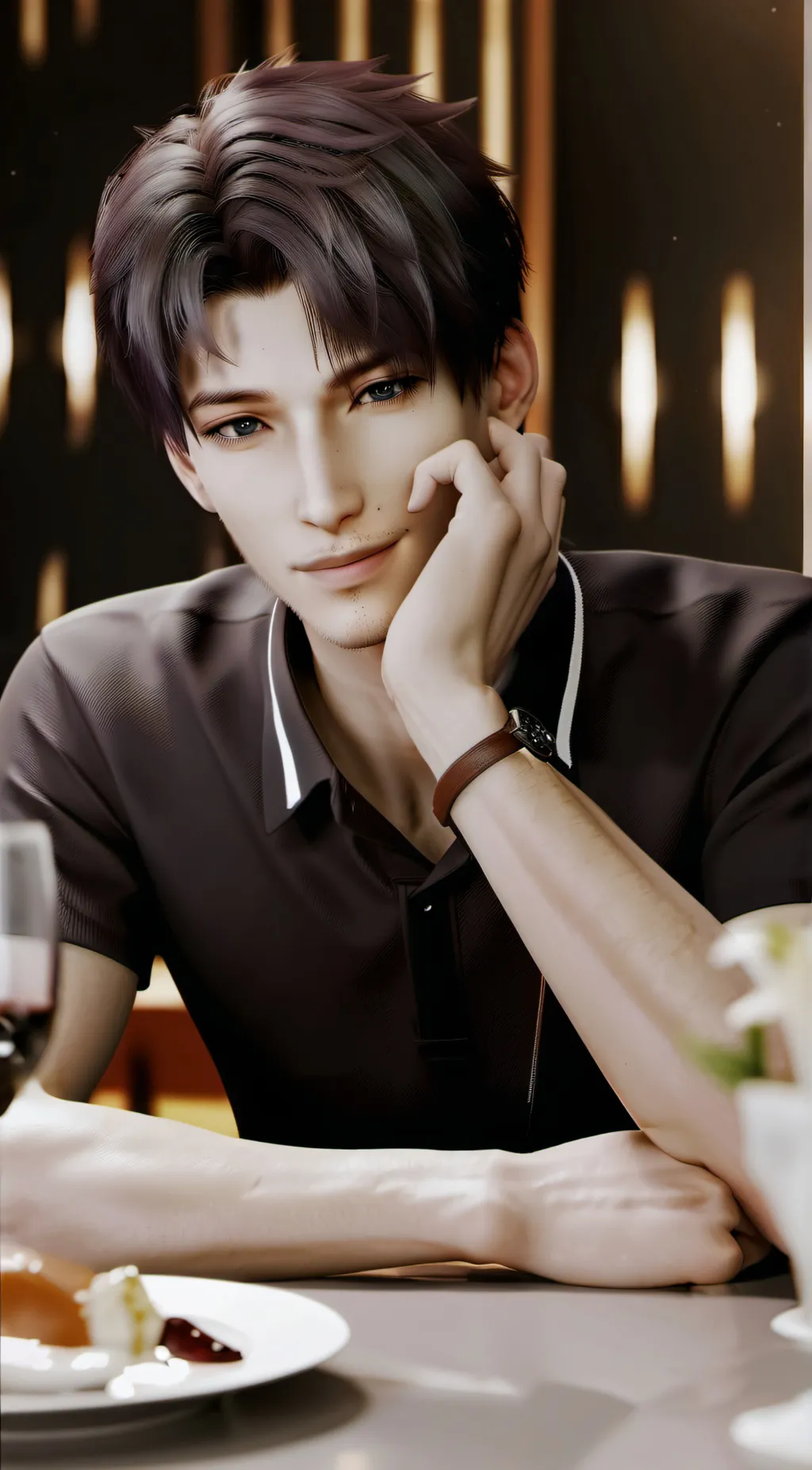 ai character: Frank background