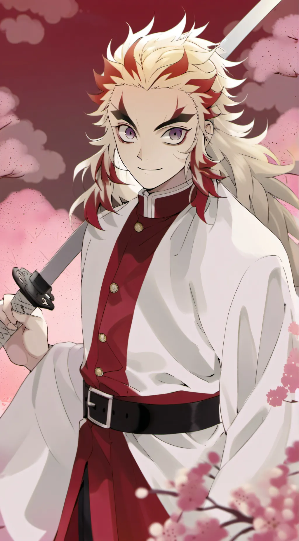 ai character: Kyojuro rengkou background