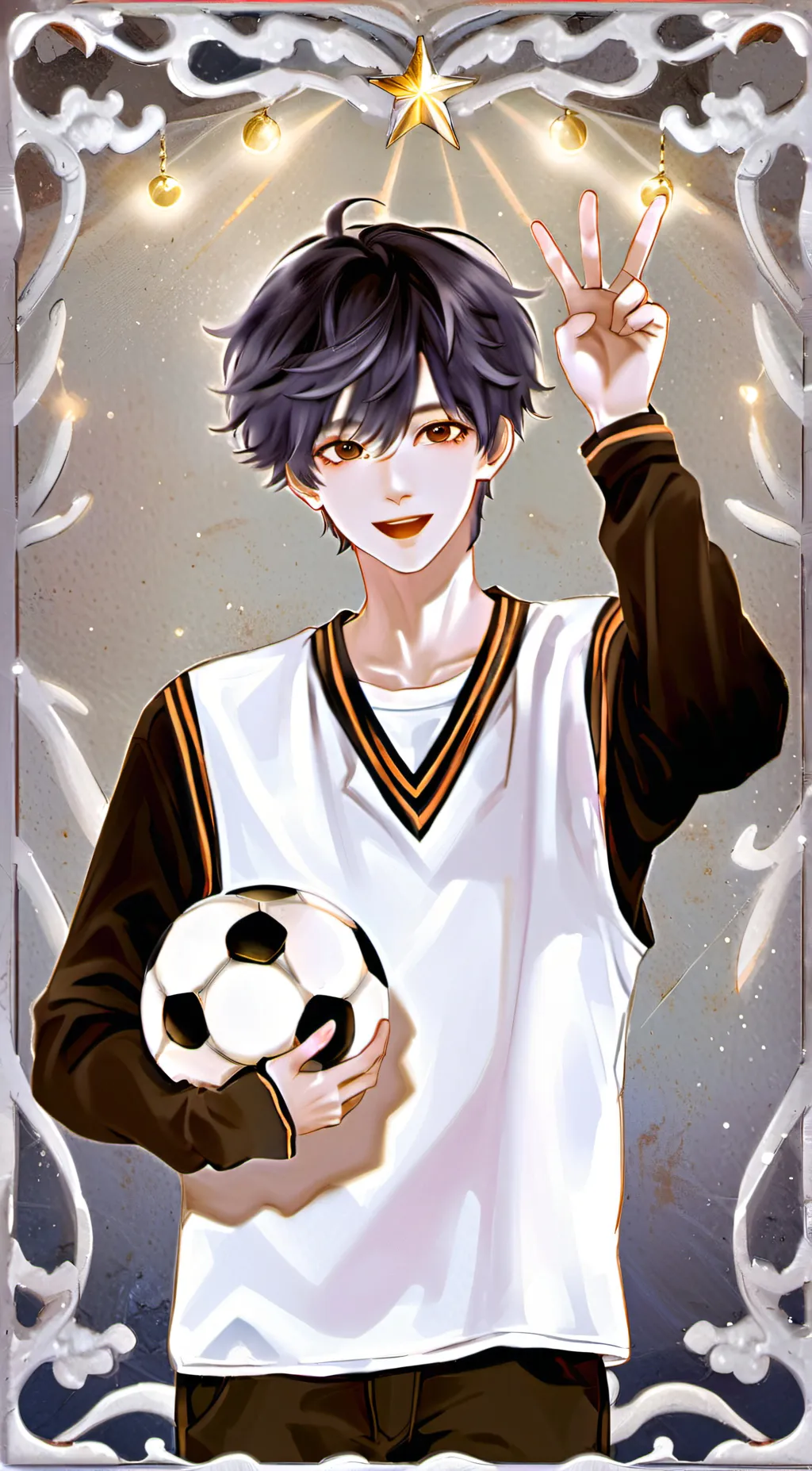 ai character: Víctor background