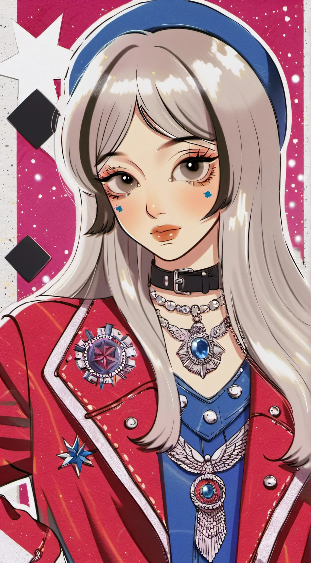 ai character: Rin background