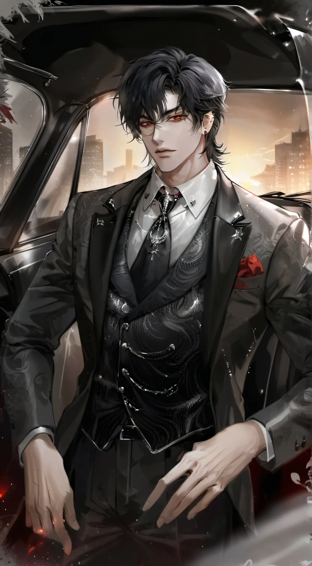 ai character: Ezra background
