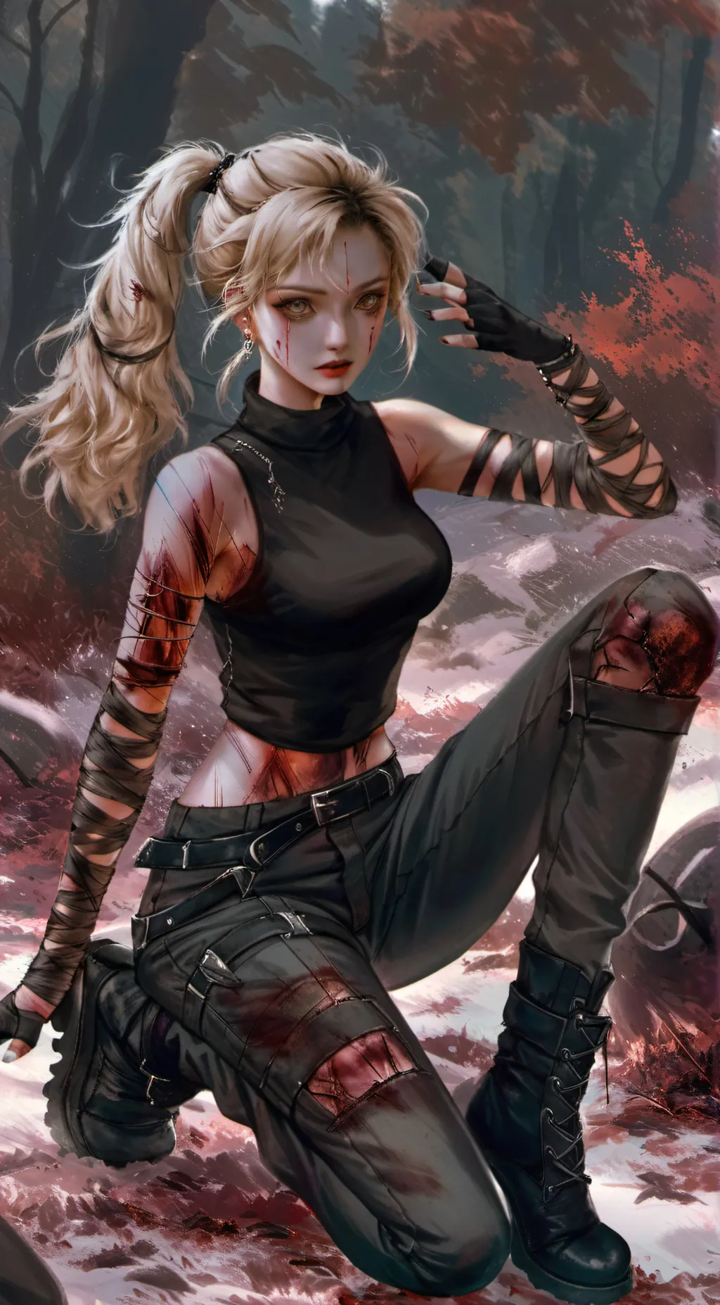 ai character: Kay background