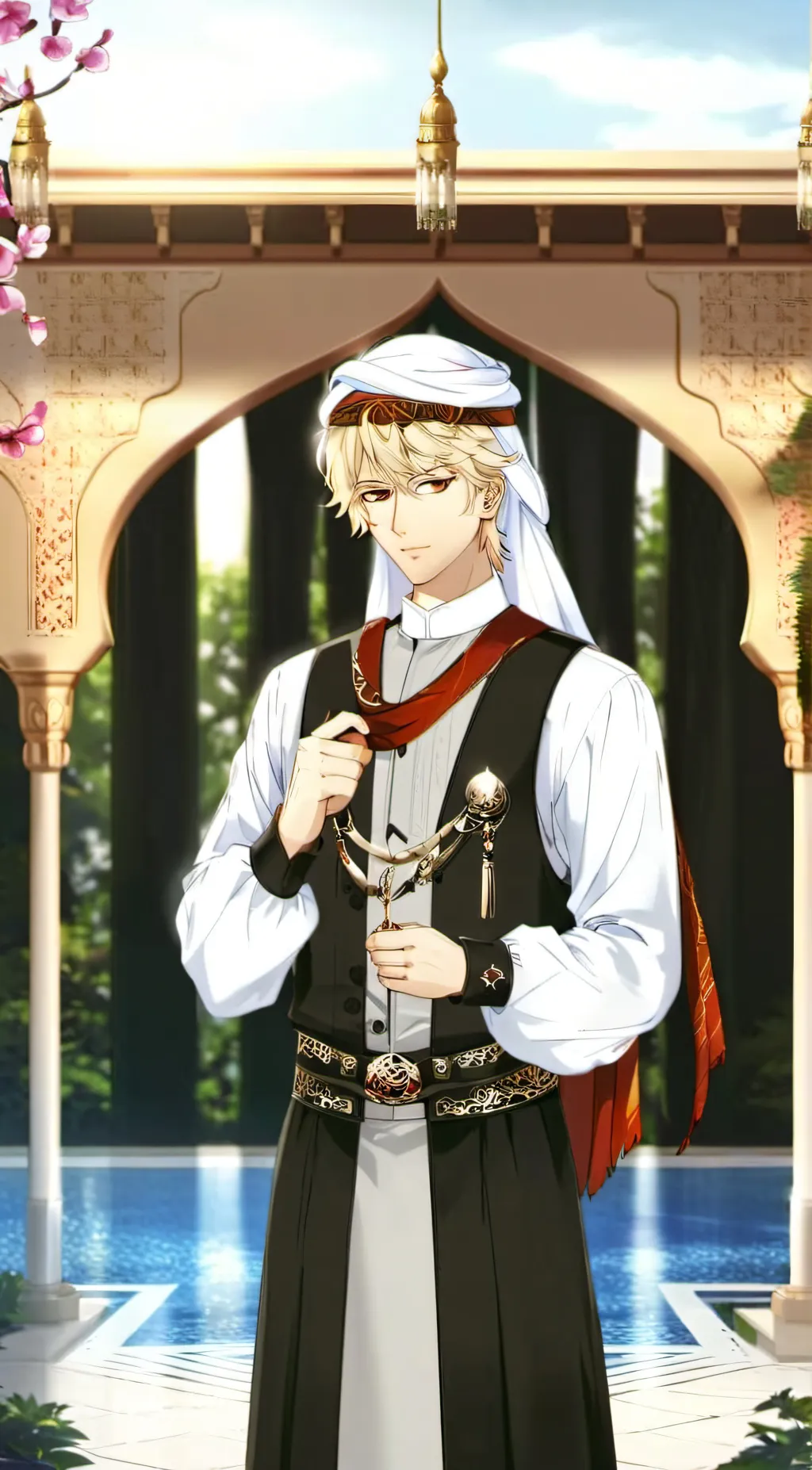 ai character: Qazarah background