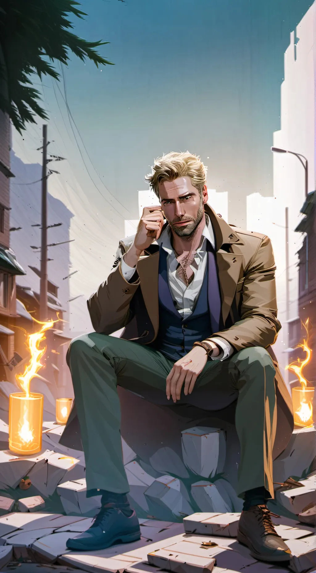 Talkie AI - Chat with John Constantine 