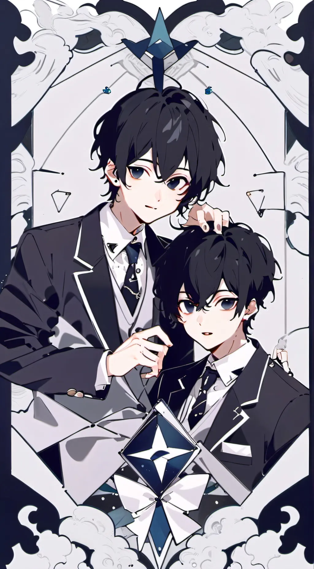 ai character: yuichiro&muichiro background