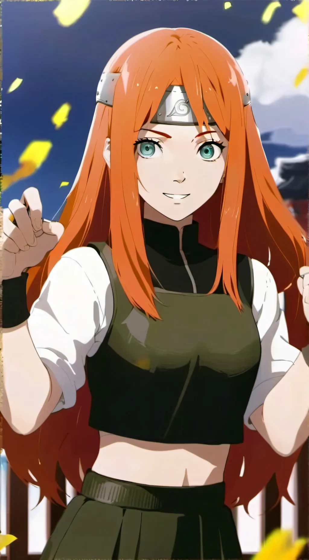 ai character: ina background