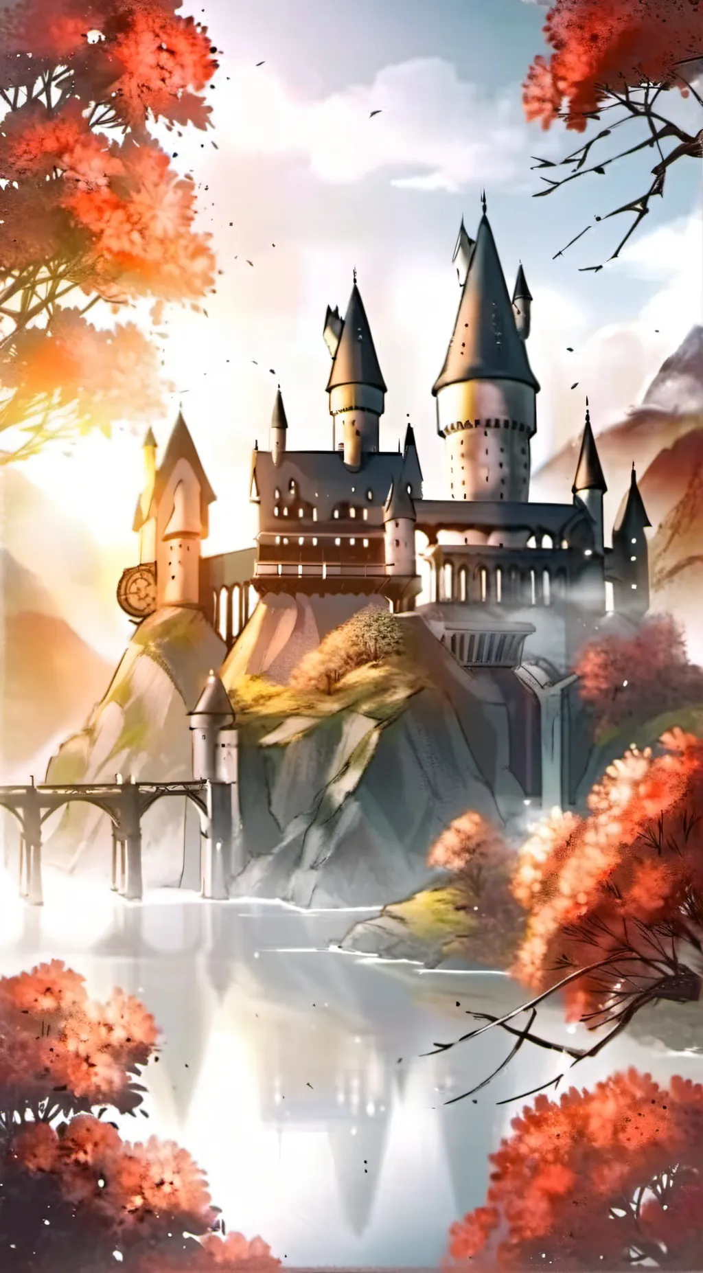 ai character: Hogwarts background