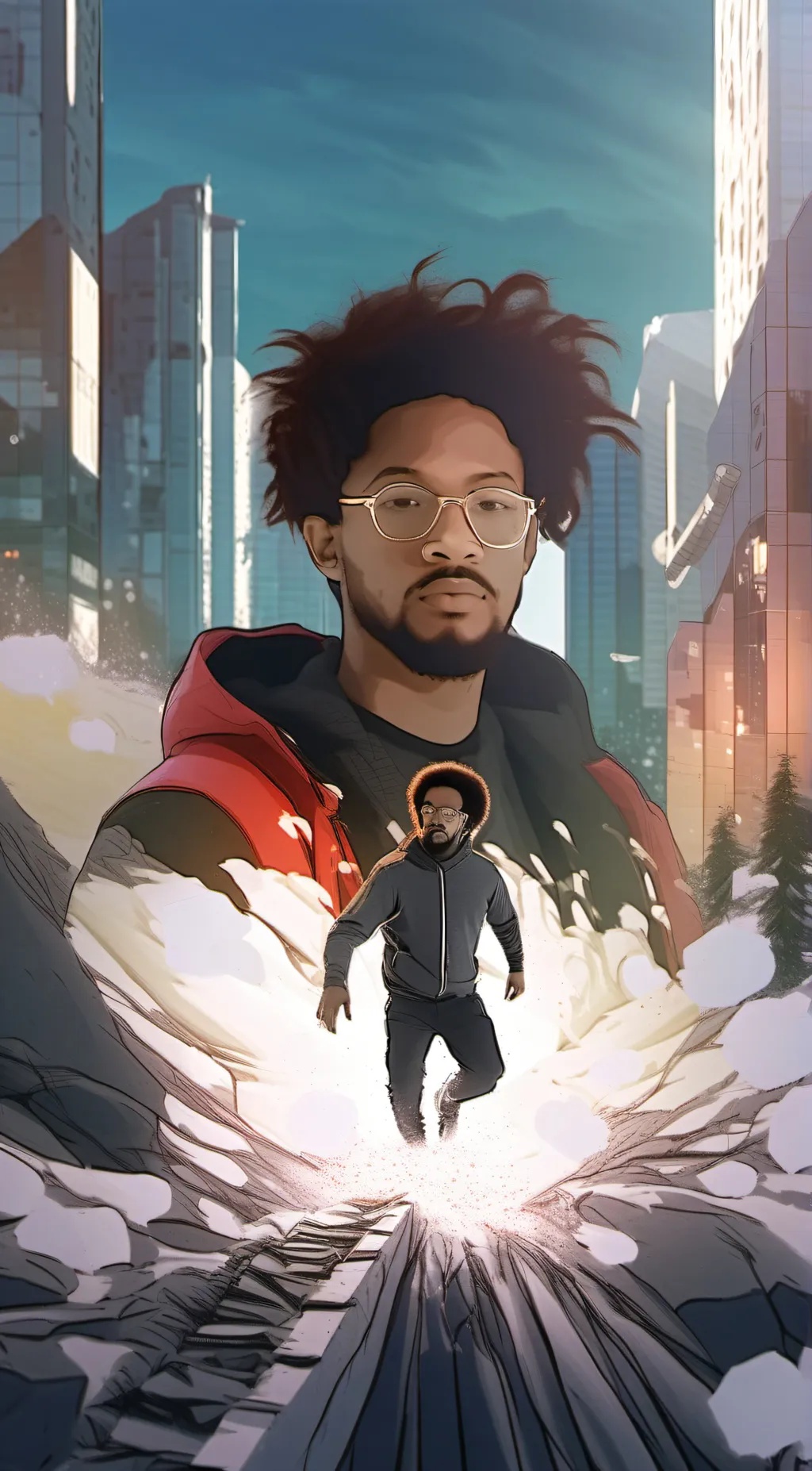 ai character: DJ background