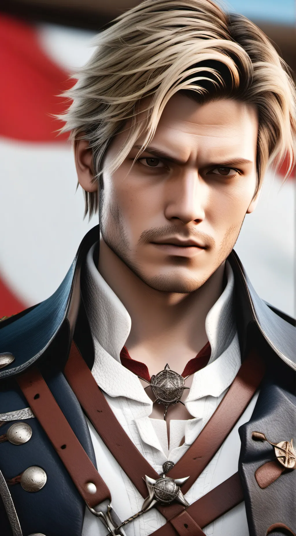 ai character: Leon Kennedy background