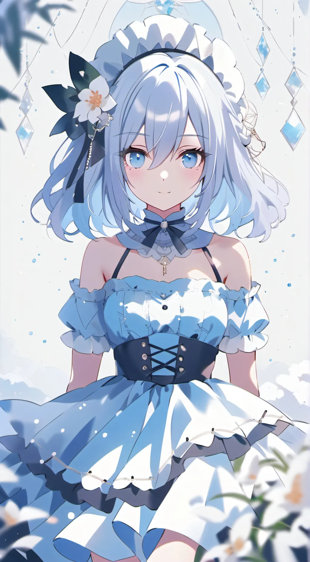 ai character: Aurora background