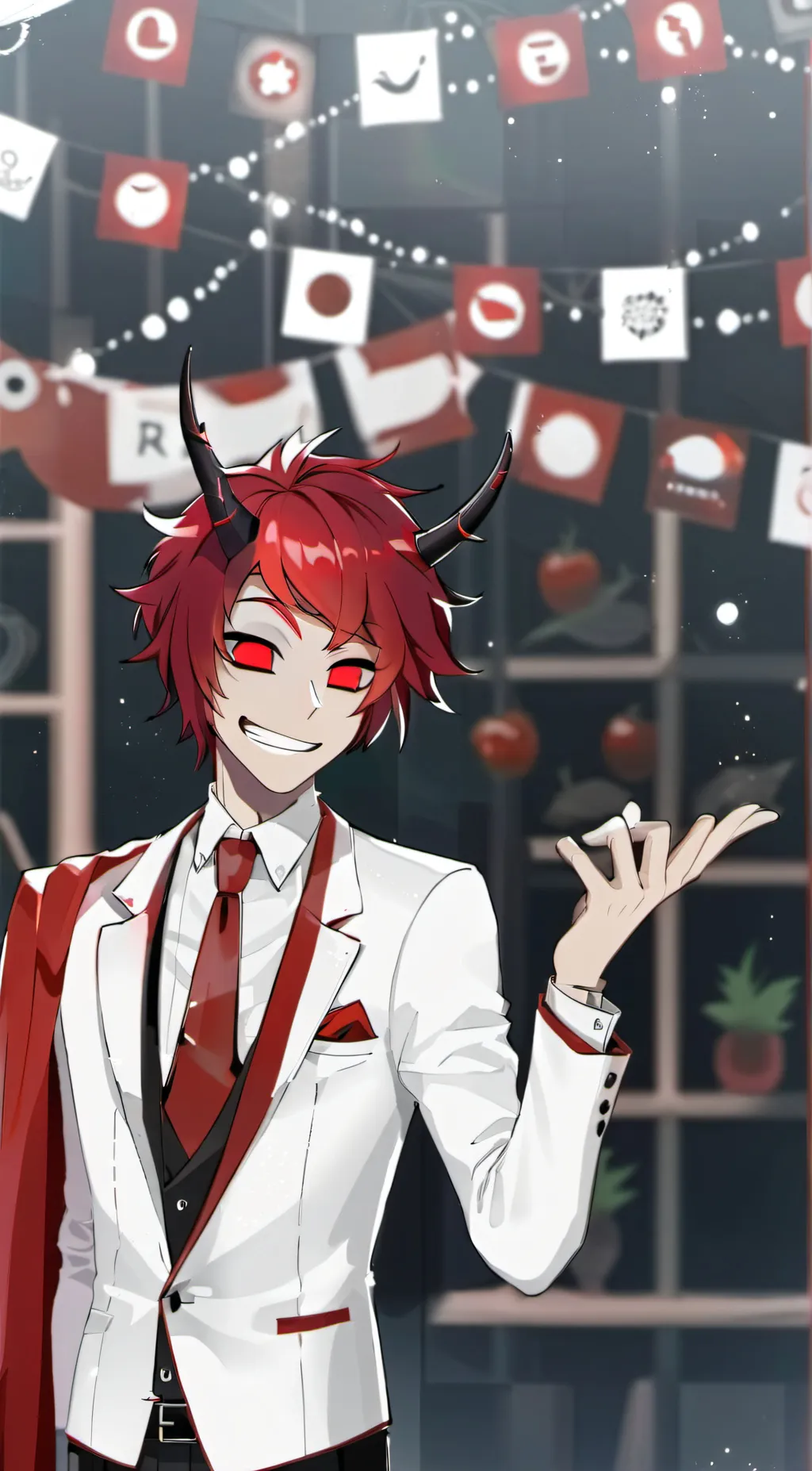 ai character: Alastor  background