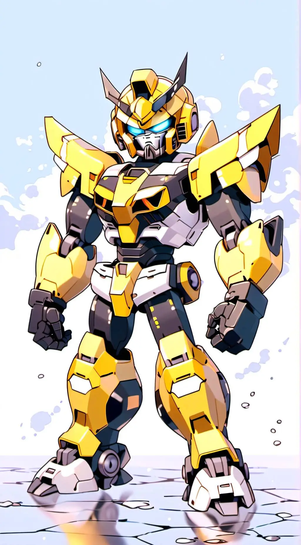 ai character: Bumblebee background
