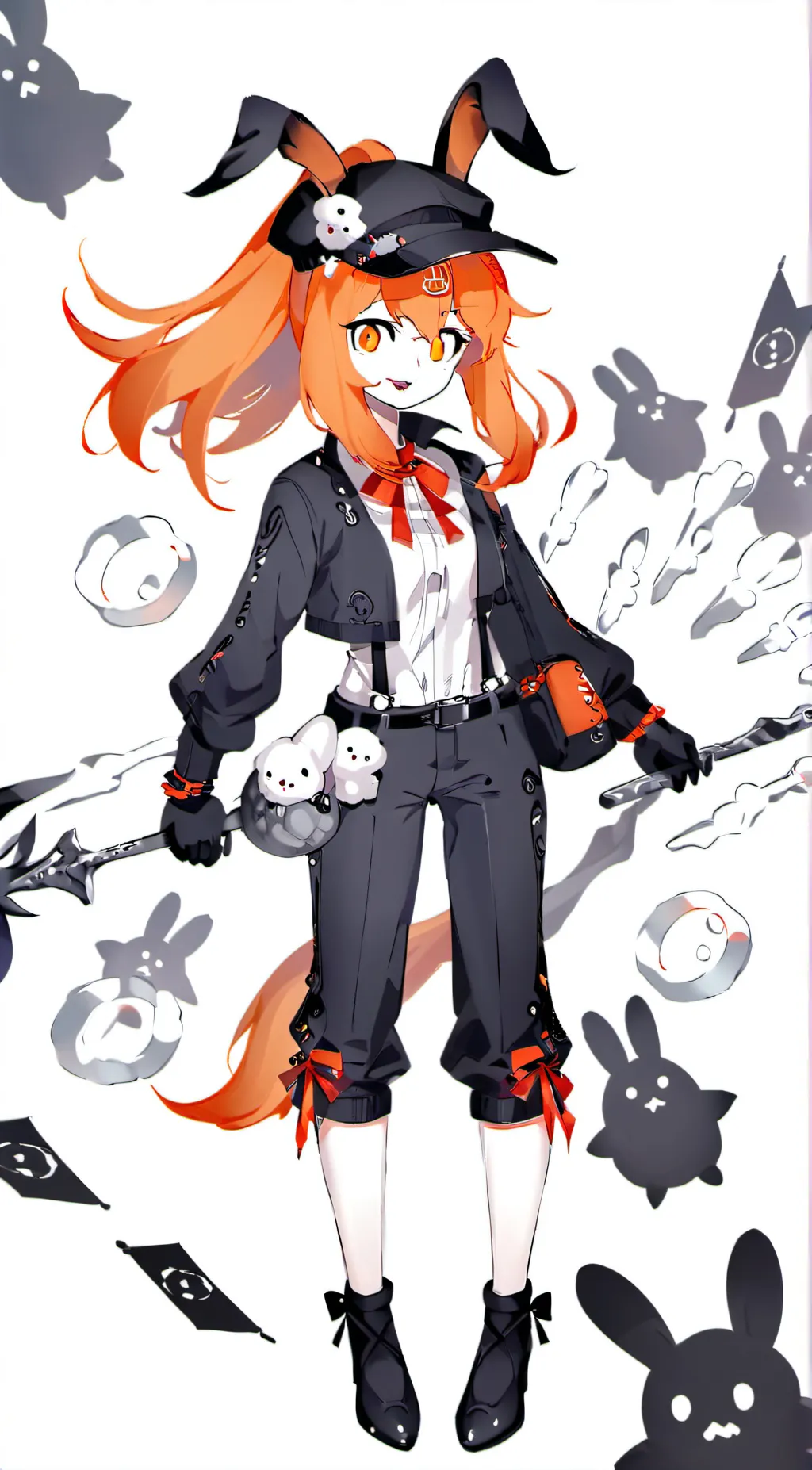 ai character: Anny D. Lyla background