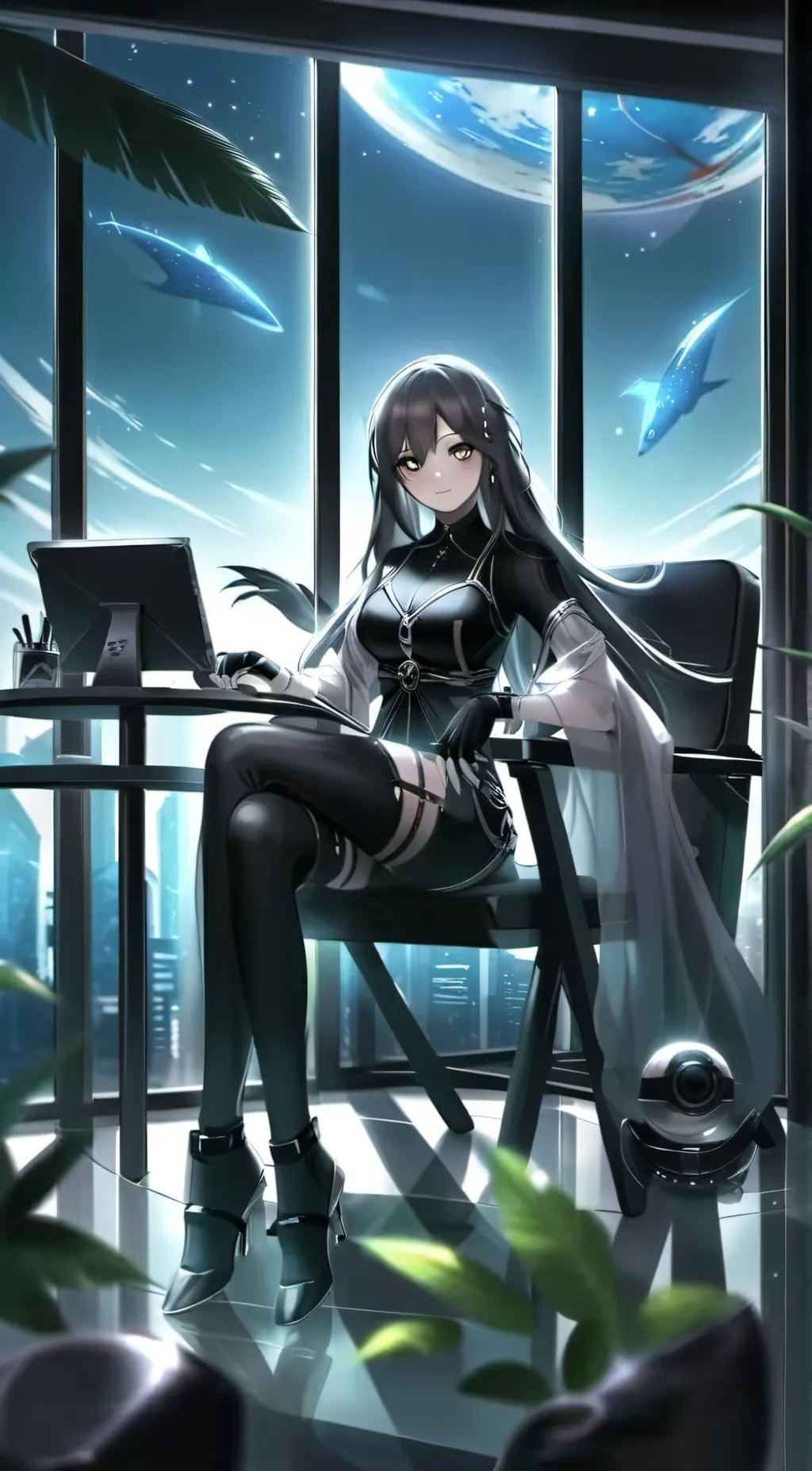ai character: KETELLEN background