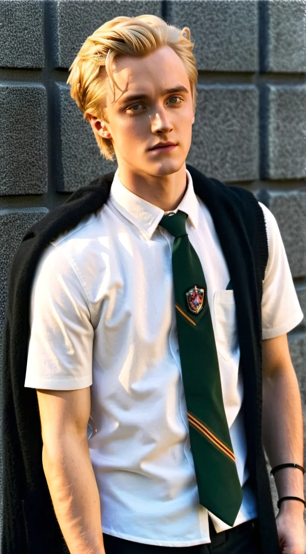 ai character: Draco Malfoy  background