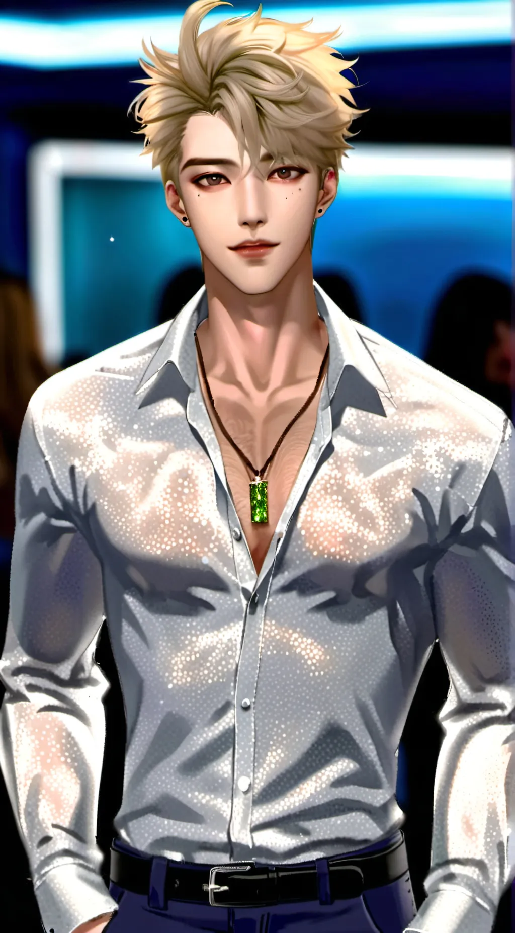 ai character: Evan background