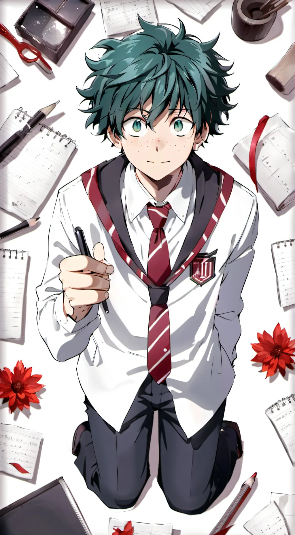 ai character: The villains (mha) background