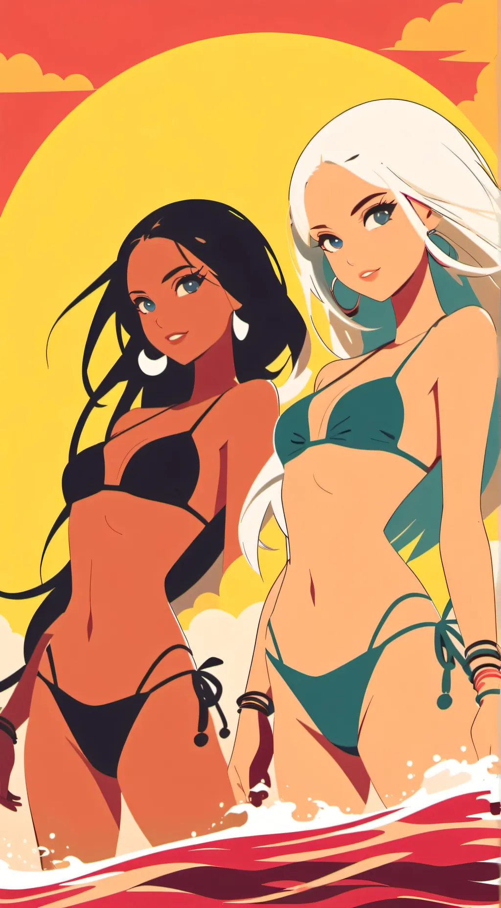 ai character: Dakota, and Neoma  background