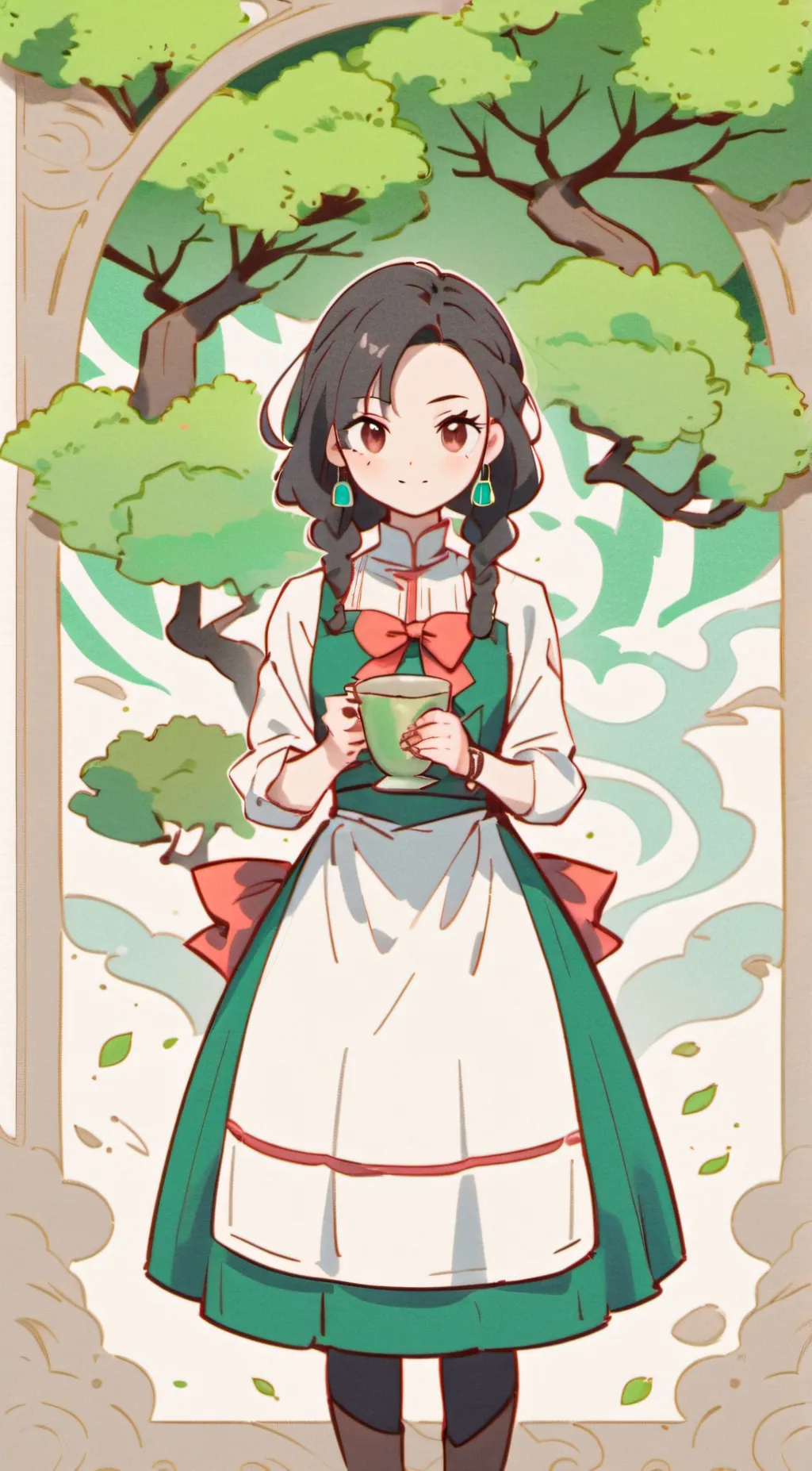 ai character: MHA Fantasy AU background