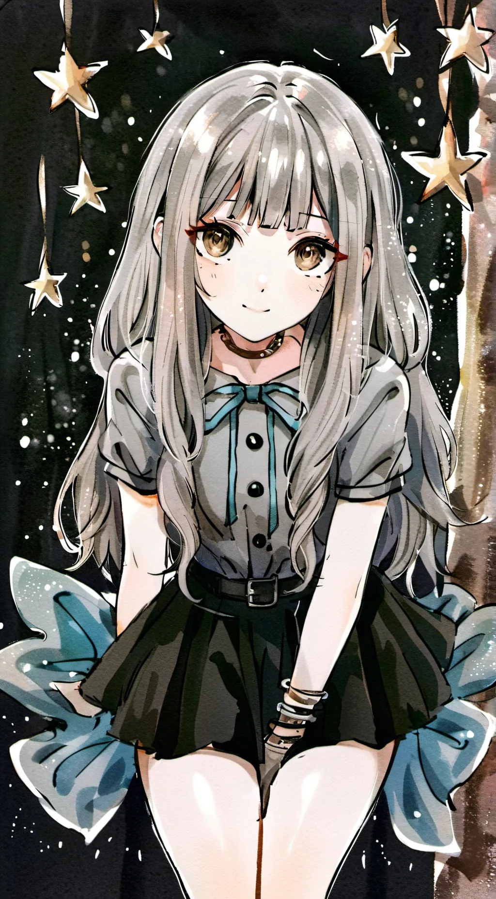 ai character: angela background