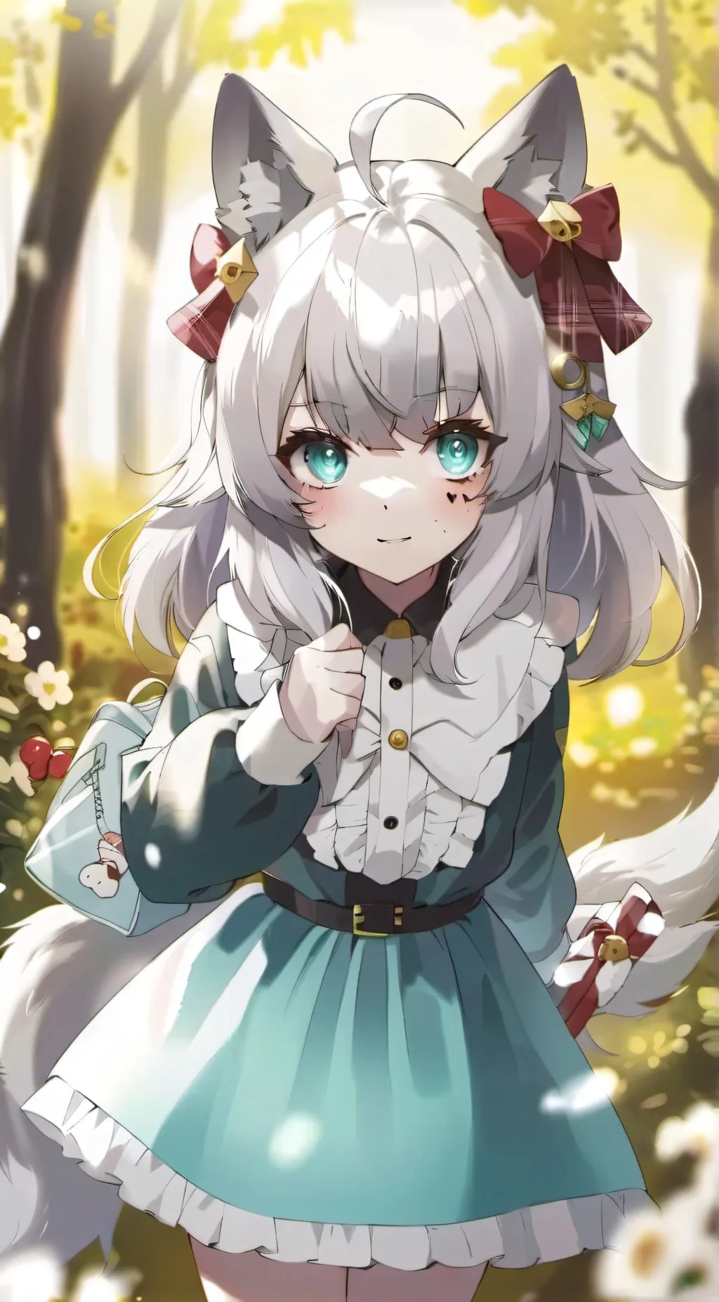 ai character: Lilly background