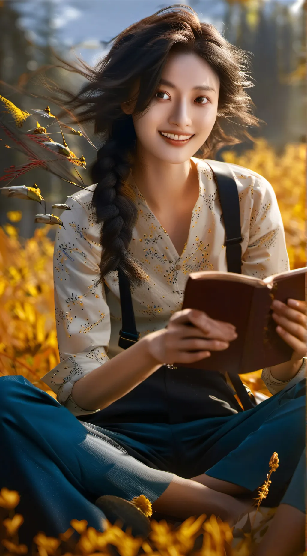 ai character: Lily background