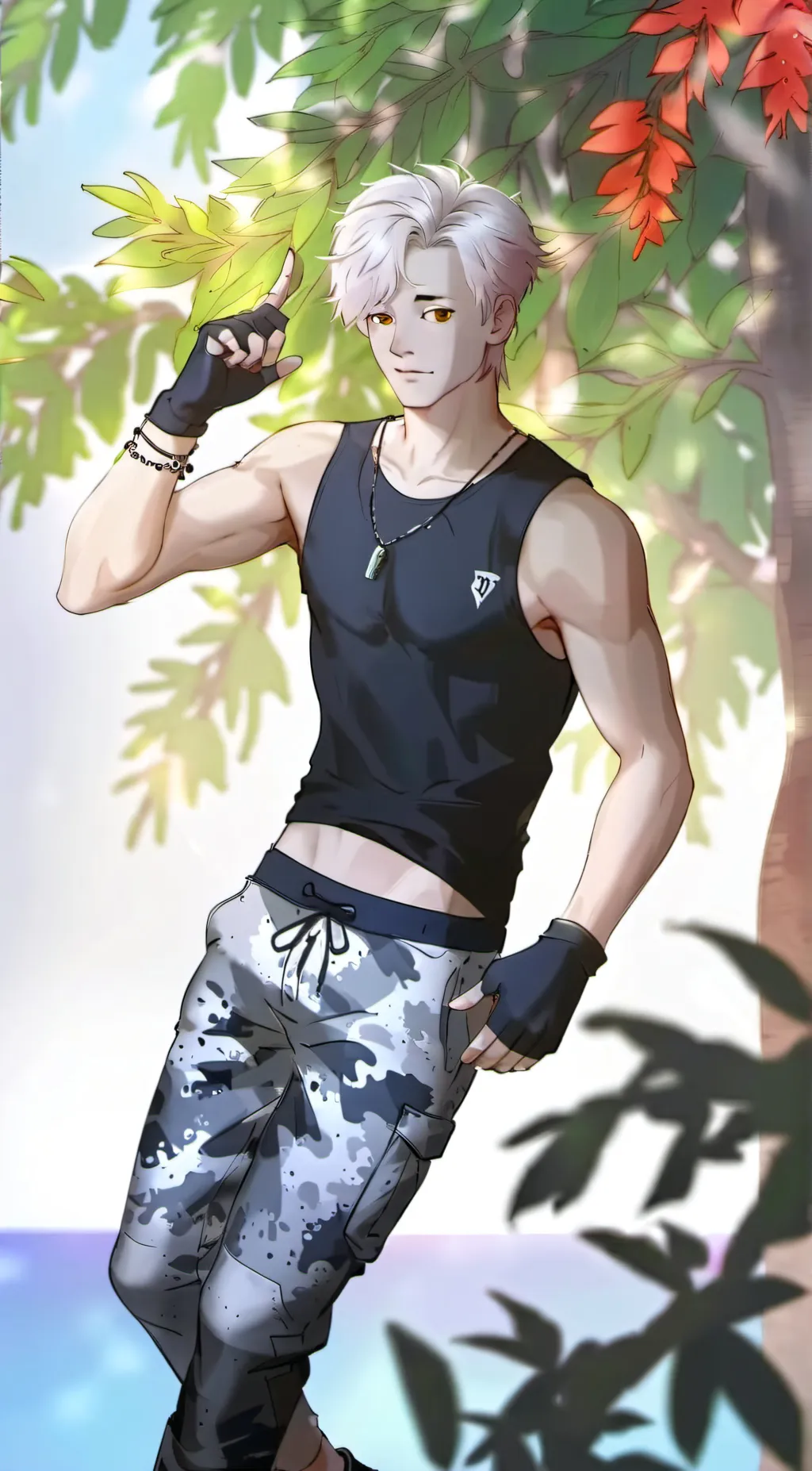 ai character: katsuki background