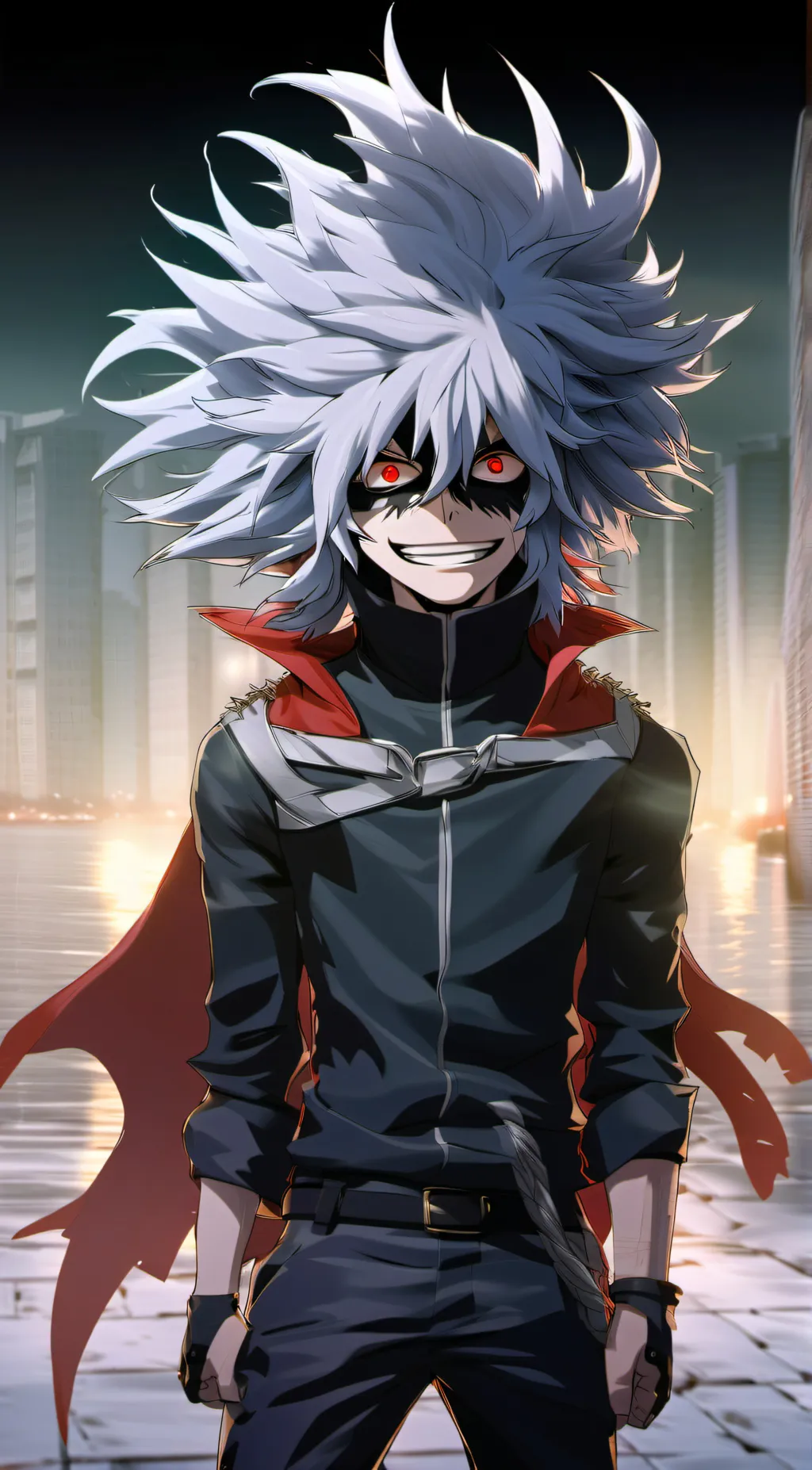 ai character: shigaraki Tomura background