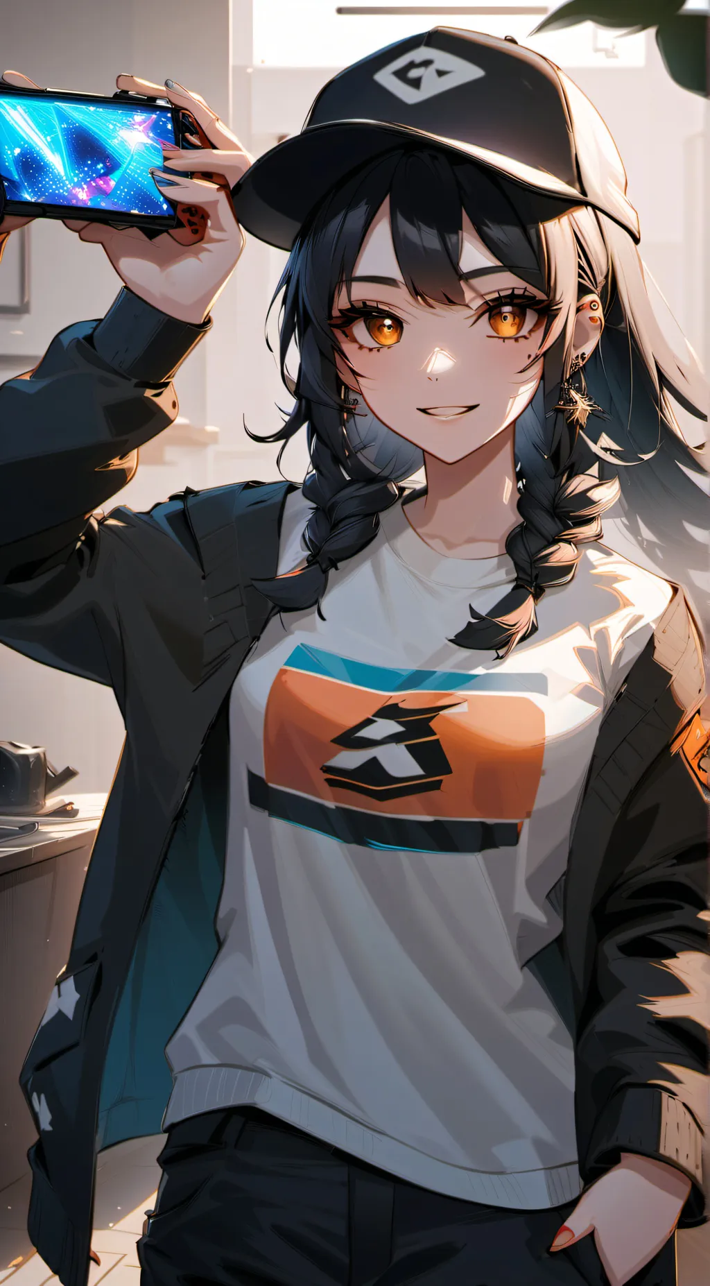 ai character: Lilly background