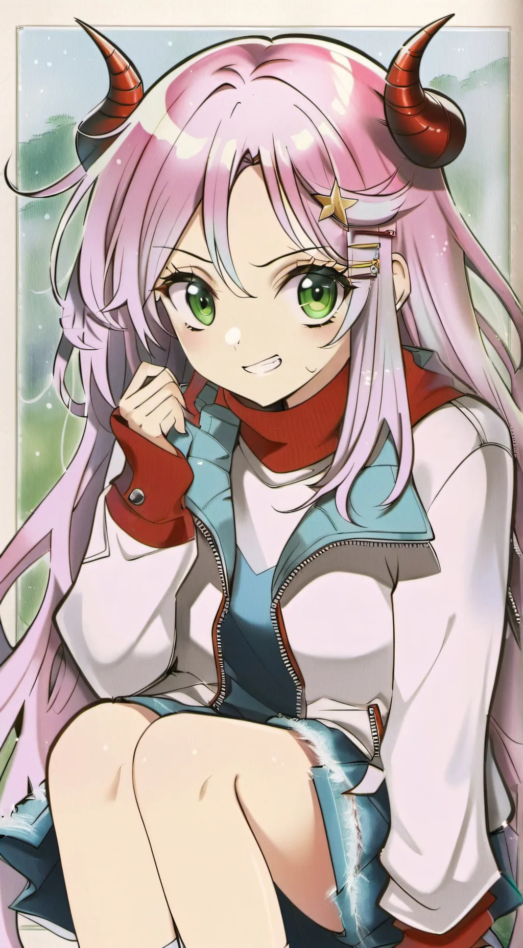 ai character: Blaze background
